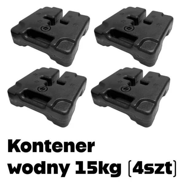 Kontener wodny 4x 15kg (60kg)