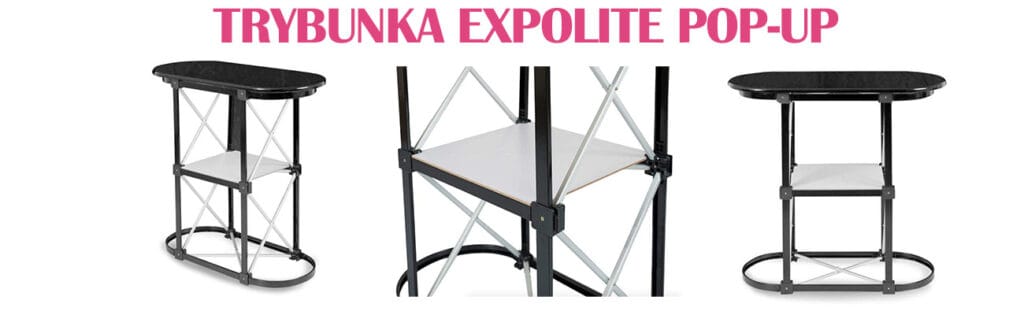 Trybunka reklamowa POP UP EXPOLITE 3 expolite konstrukcja popup