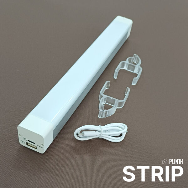 Lampa LED do namiotu STRIP z klipsami i kablem USB-C
